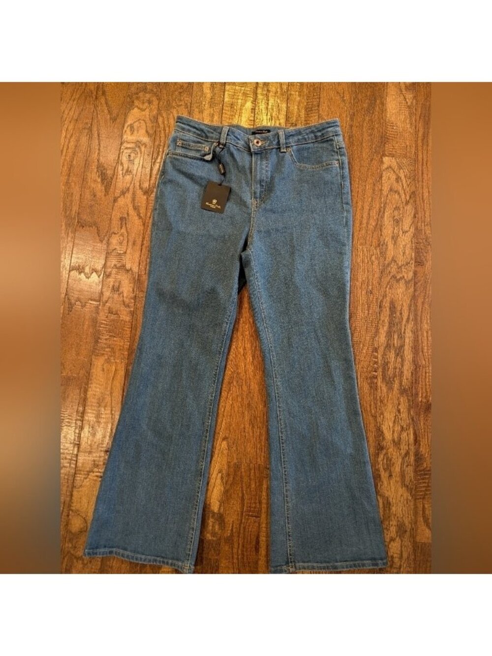 Massimo Dutti High Rise ankle flare Jeans US size 6, Eu 38 - Picture 14 of 15
